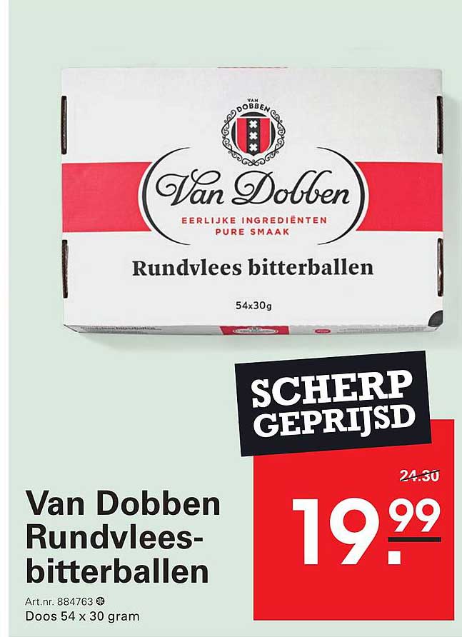 Van Dobben Rundvlees-bitterballen