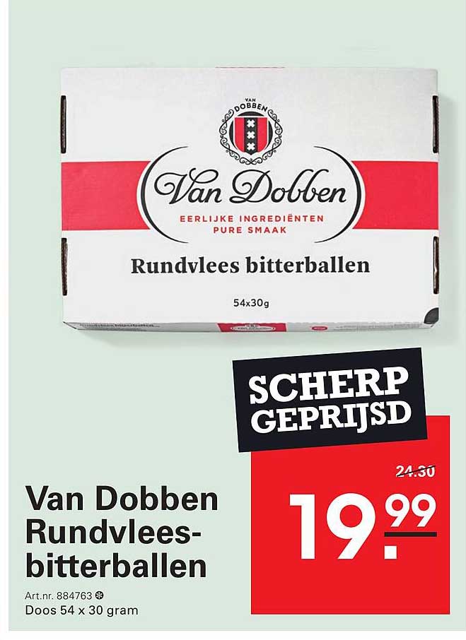Van Dobben Rundvlees-bitterballen