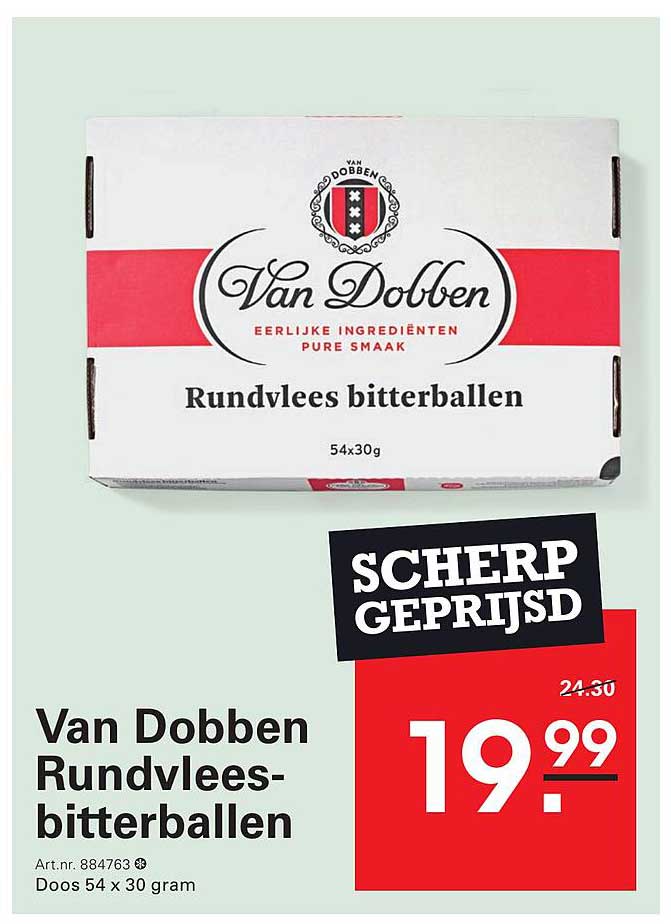Van Dobben Rundvlees-bitterballen