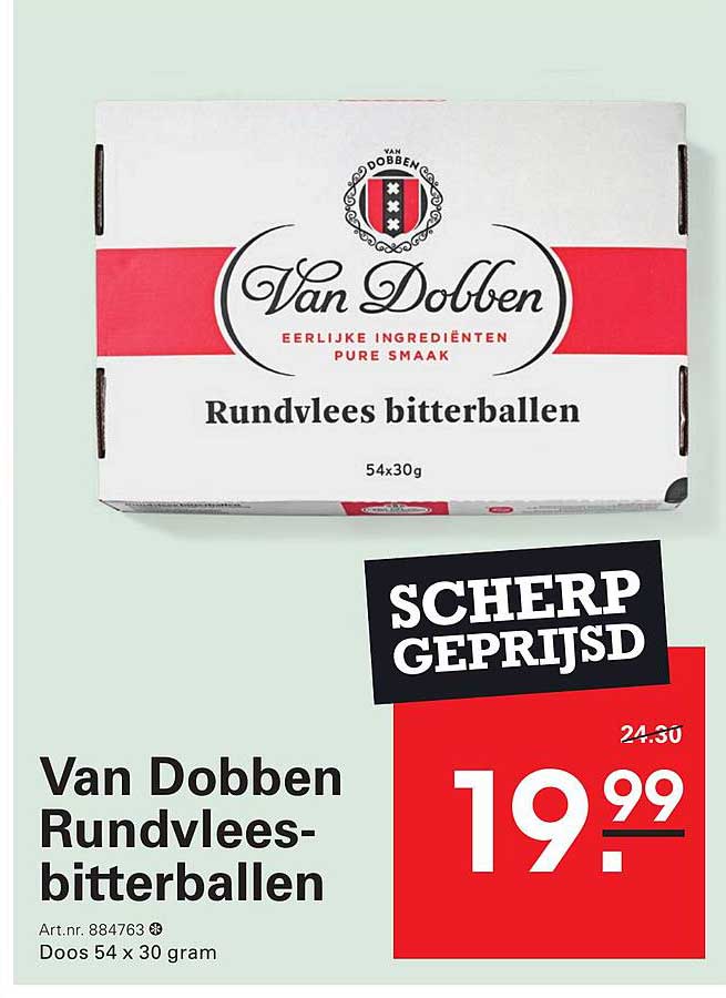 Van Dobben Rundvlees-bitterballen