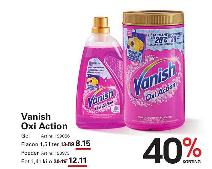 Vanish Oxi Action