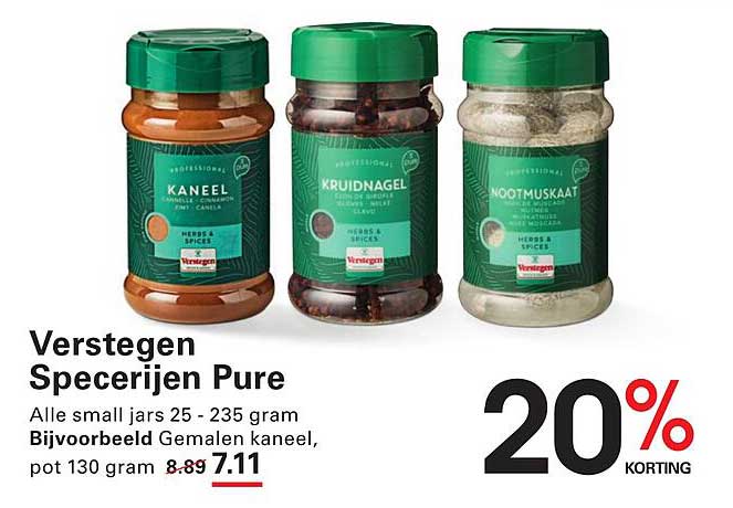 Verstegen Specerijen Pure