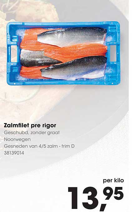 Zalmfilet pre rigor