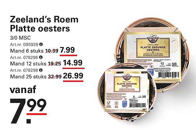 Zeeland’s Roem Platte oesters