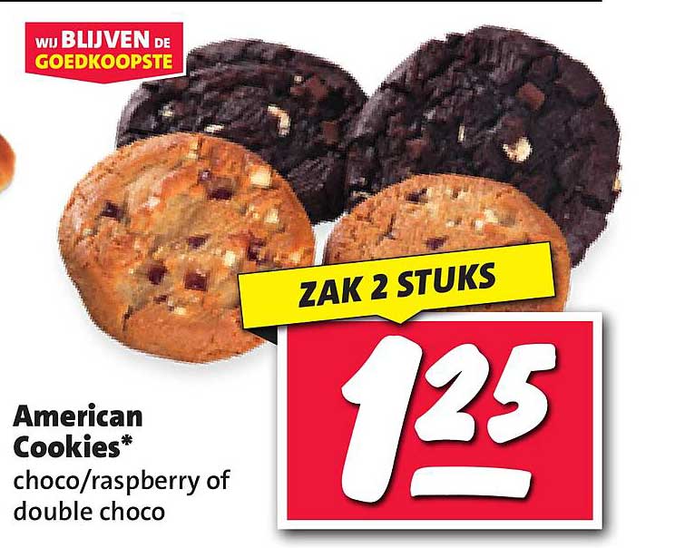 American Cookies* aanbieding bij Nettorama