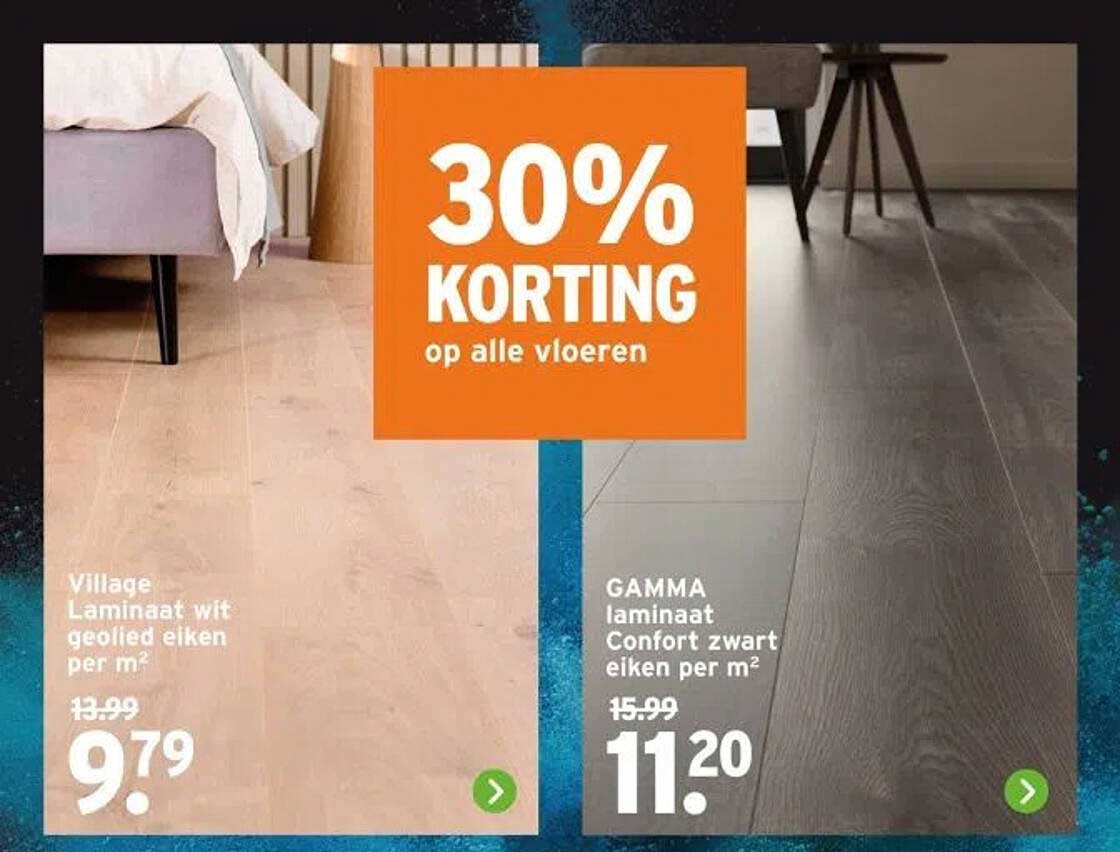 30% KORTING op alle vloeren