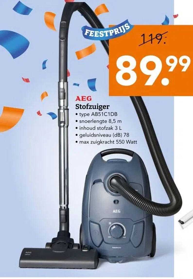 AEG Stofzuiger type AB51C1DB