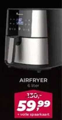 AIRFRYER 6 liter