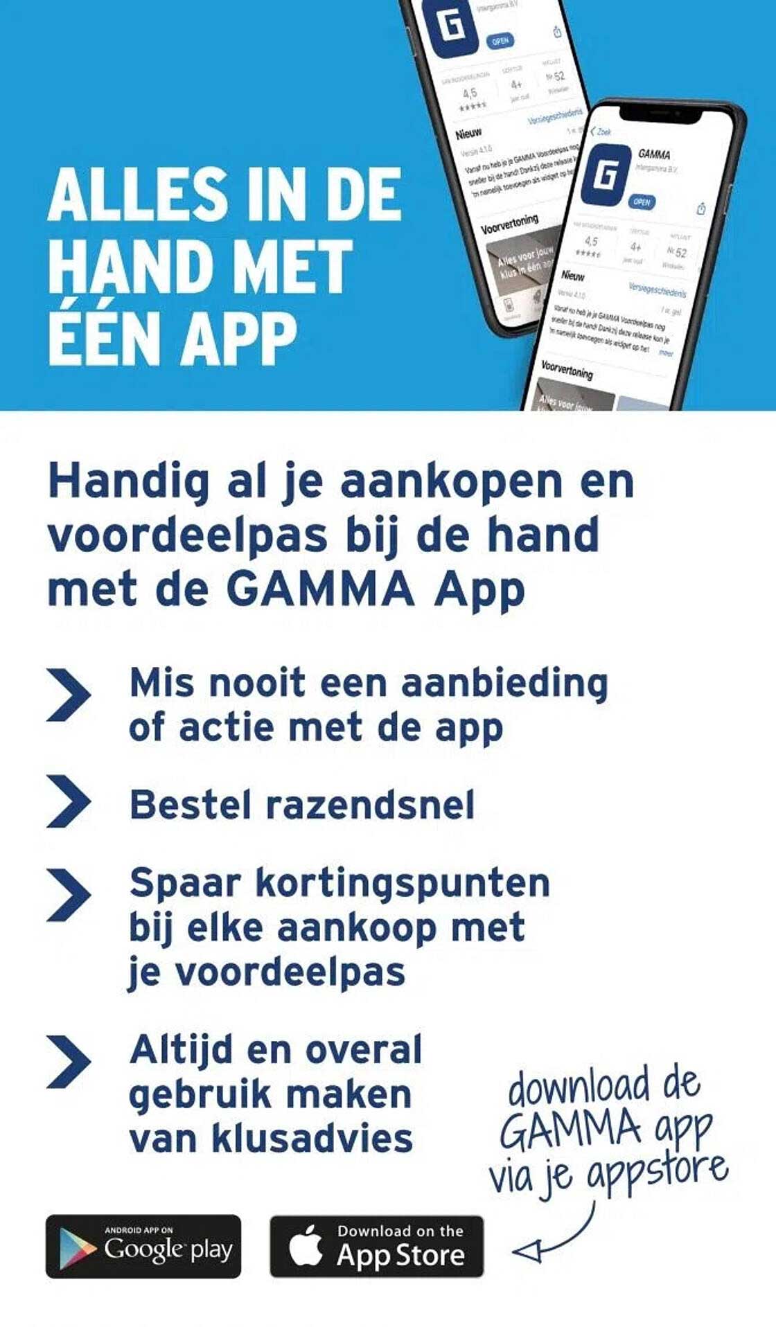 Alles in de hand met één app