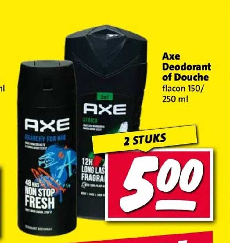 Axe Deodorant of Douche flacon 150/250 ml
