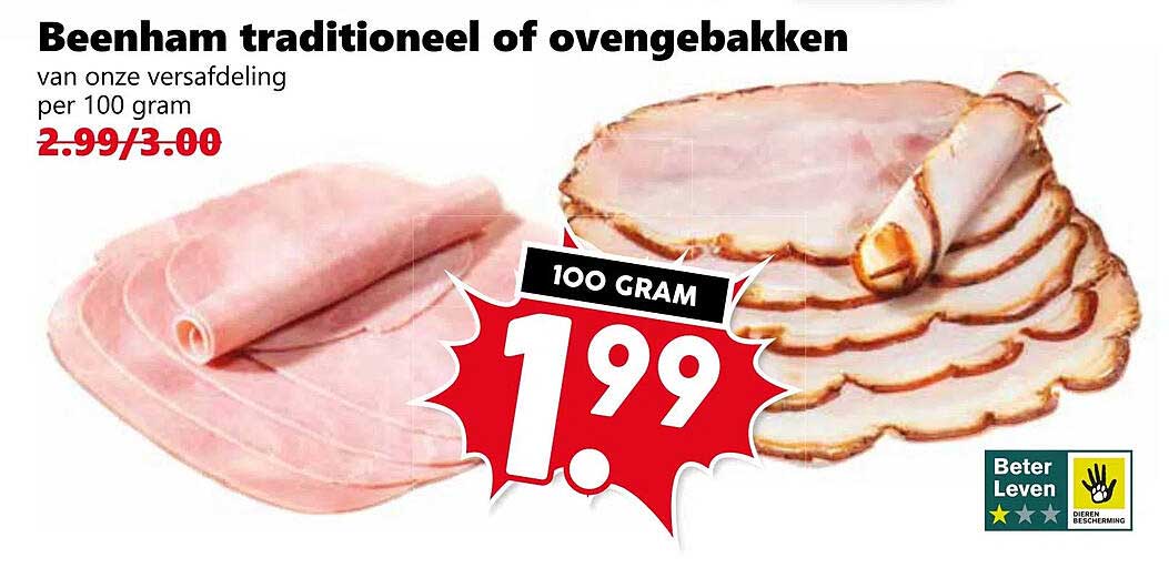 Beenham traditioneel of ovengebakken