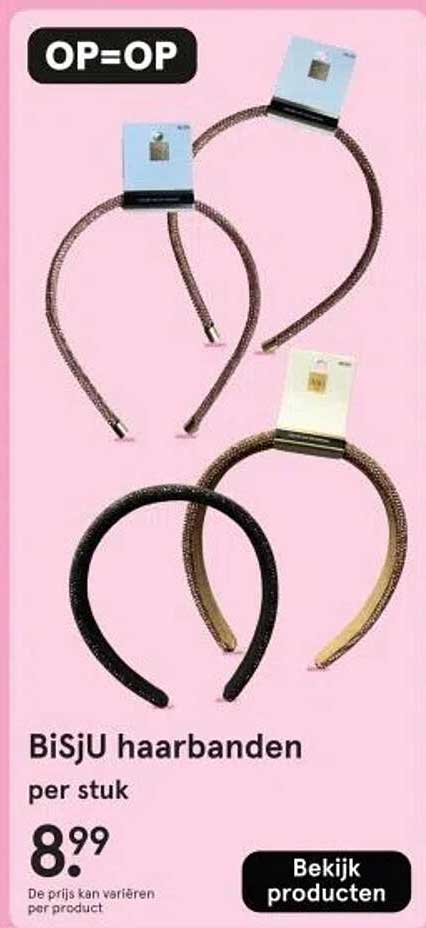 BiSjU haarbanden per stuk