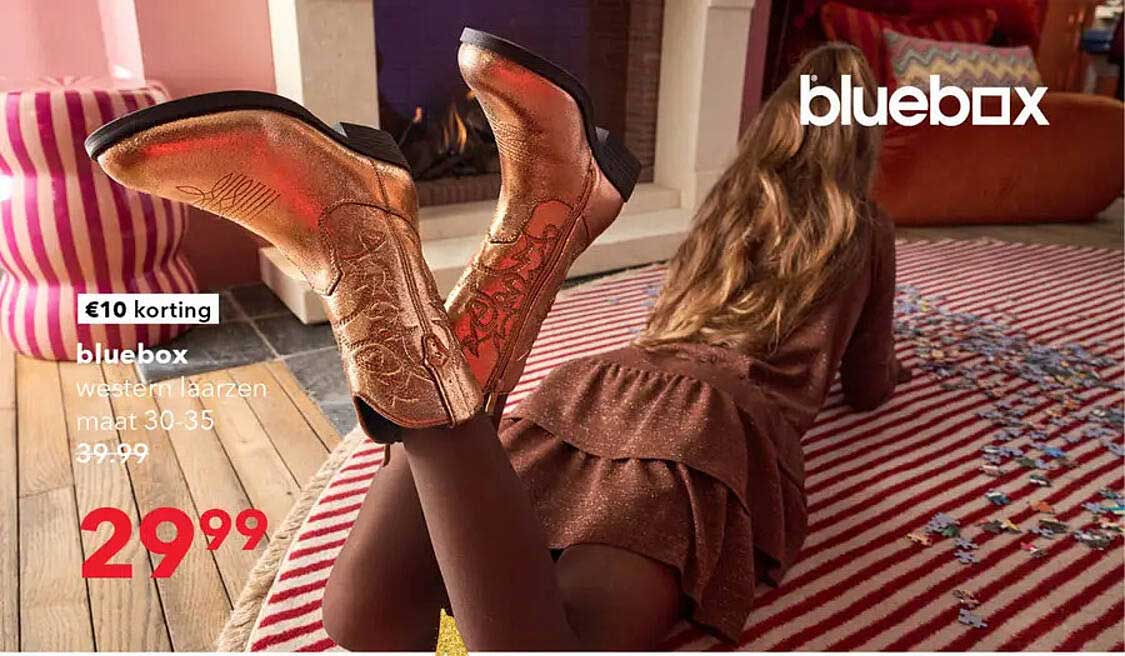 bluebox western laarzen maat 30-35