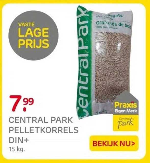 CENTRAL PARKPELLETKORRELS DIN+ 15 kg