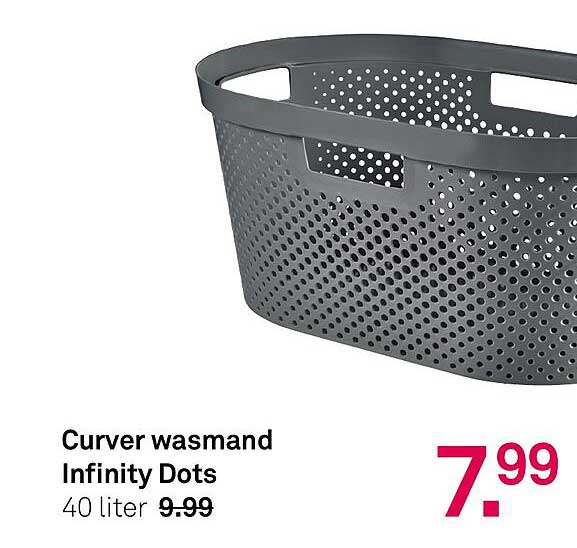Curver wasmand Infinity Dots