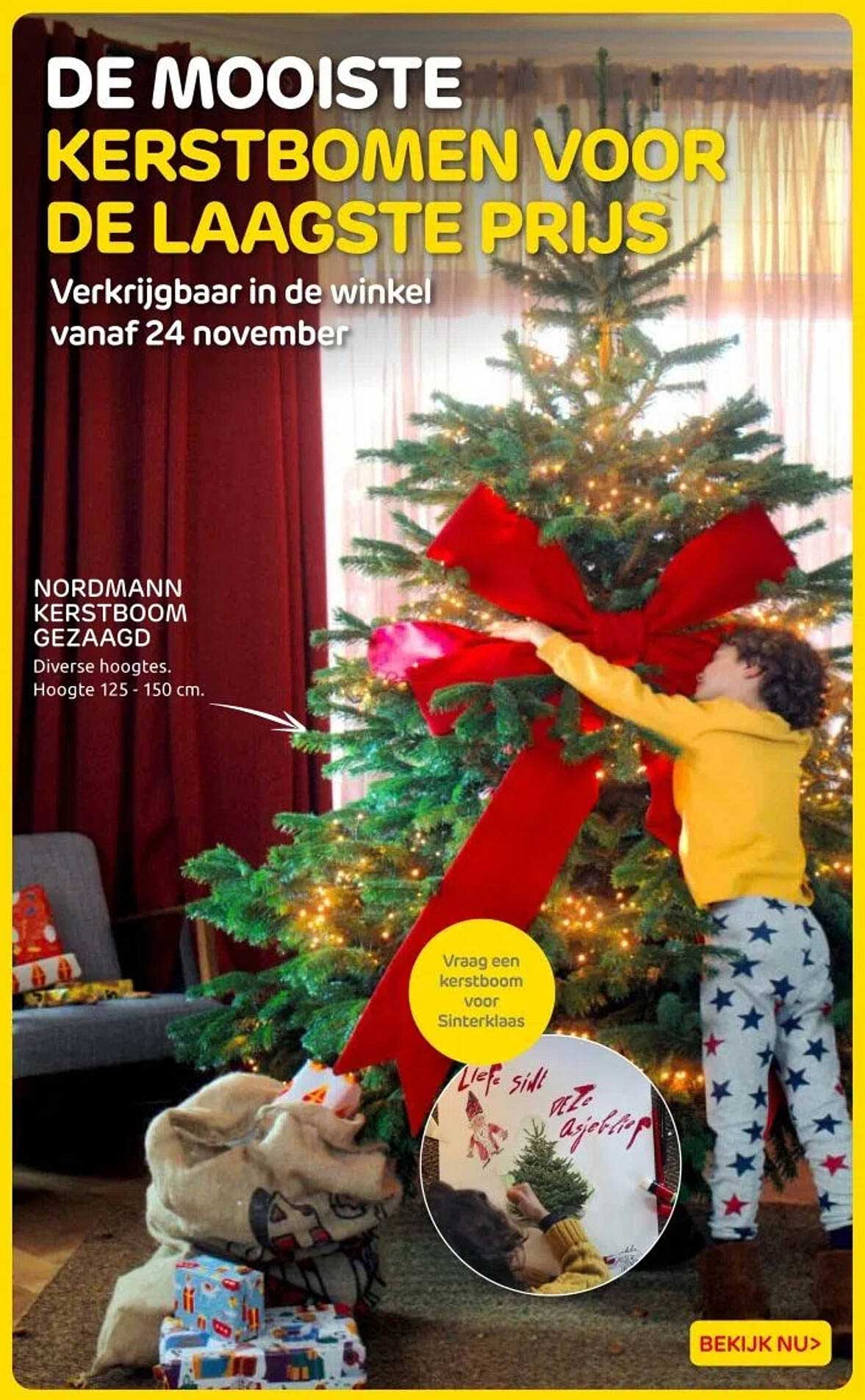 DE MOOISTE KERSTBOMEN VOOR DE LAAGSTE PRIJS