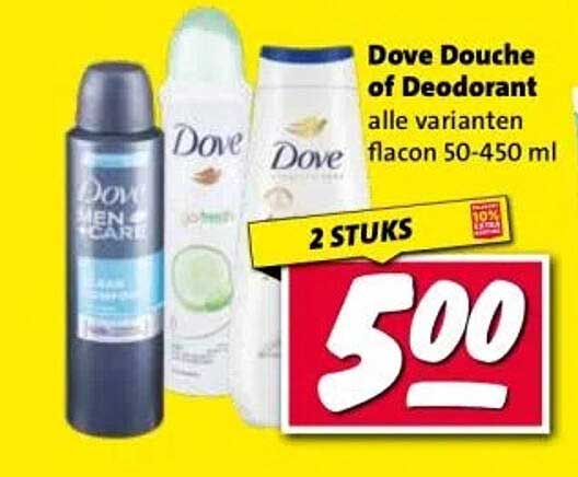 Dove Douche of Deodorant