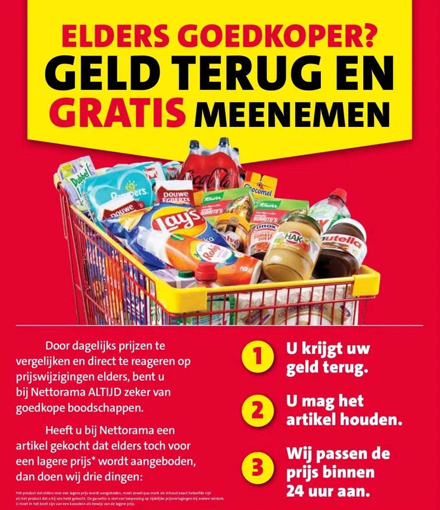 ELDERS GOEDKOPER? GELD TERUG EN GRATIS MEENEMEN