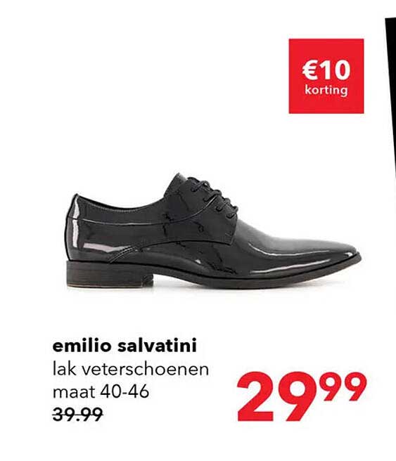 emilio salvatini lak veterschoenen maat 40-46