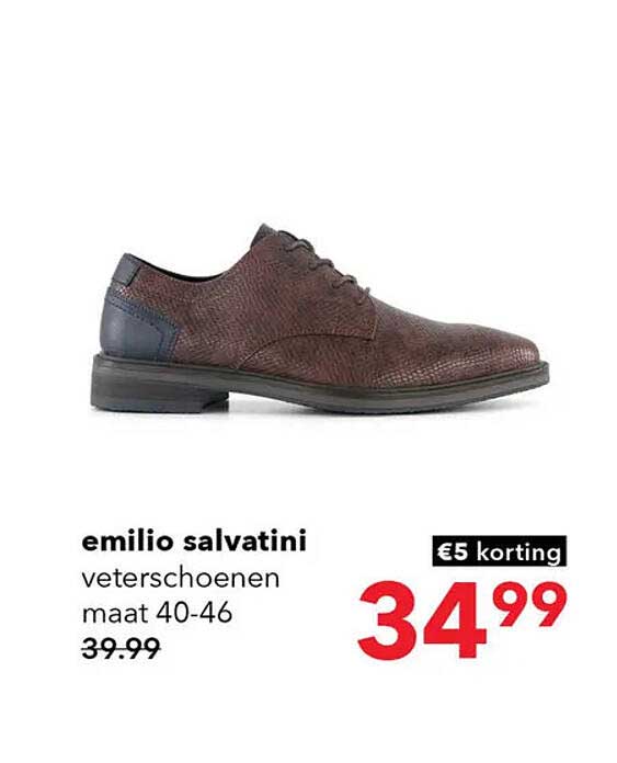 emilio salvatini veterschoenen maat 40-46