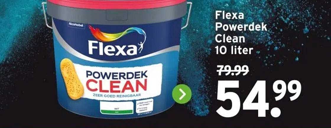 Flexa Powerdek Clean 10 liter