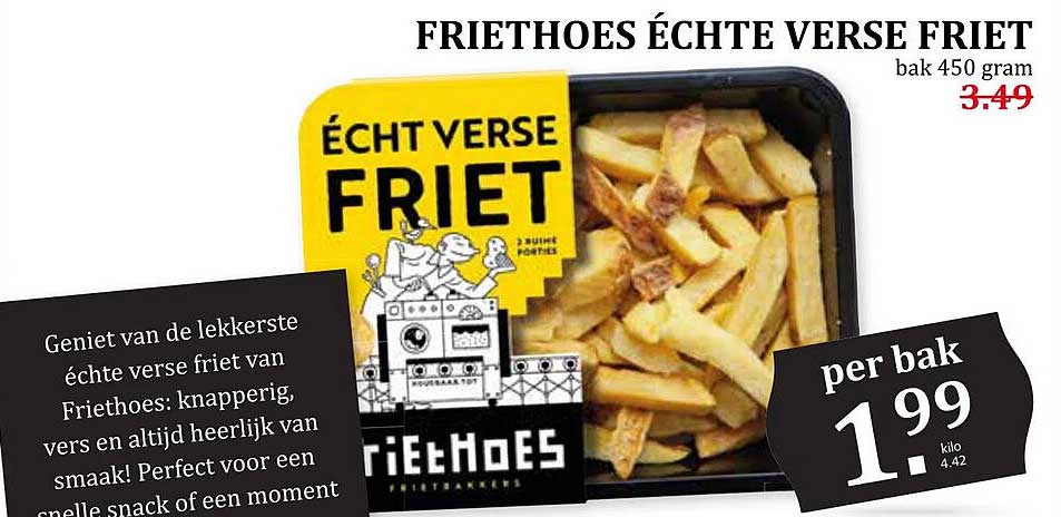 FRIETHOES ÉCHTE VERSE FRIET