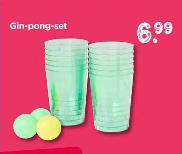 Gin-pong-set
