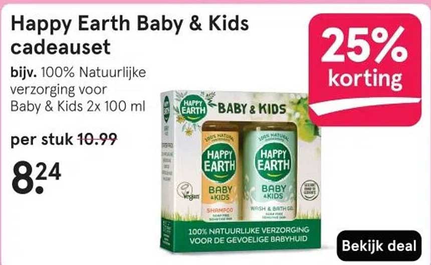 Happy Earth Baby & Kids cadeauset