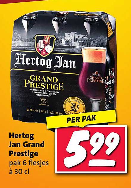 Hertog Jan Grand Prestige pak 6 flesjes à 30 cl