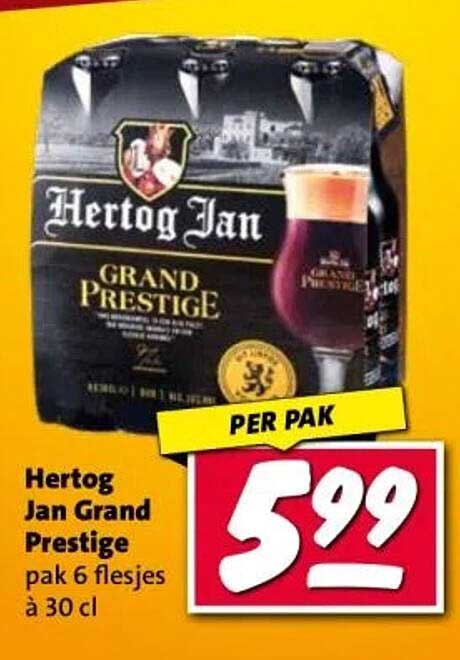 Hertog Jan Grand Prestige pak 6 flesjes à 30 cl