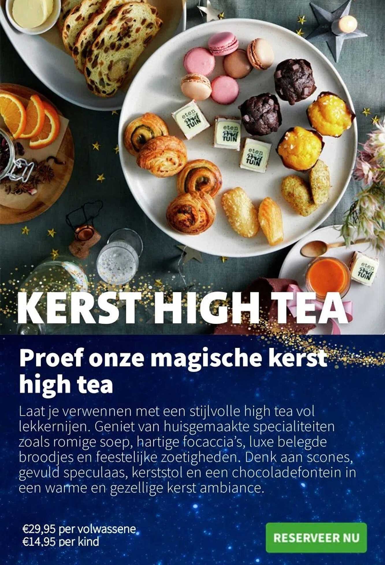 KERST HIGH TEA