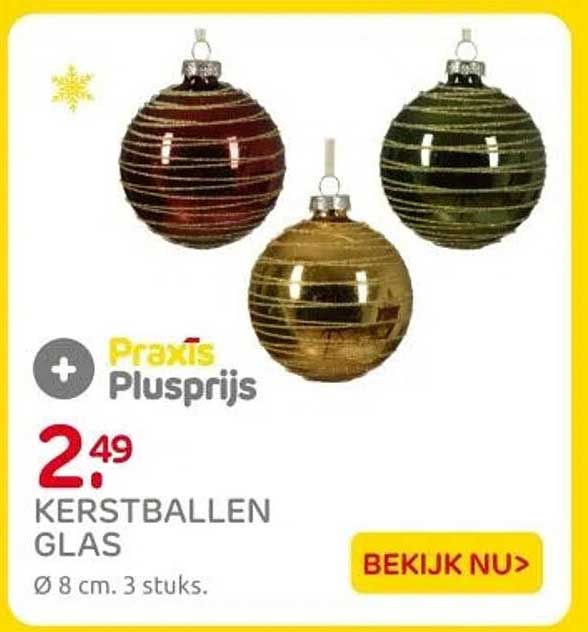 KERSTBALLEN GLAS