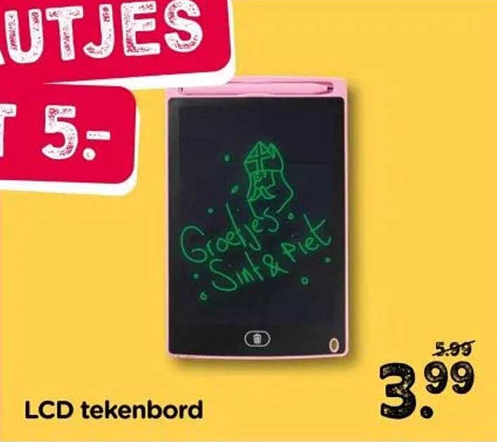 LCD tekenbord