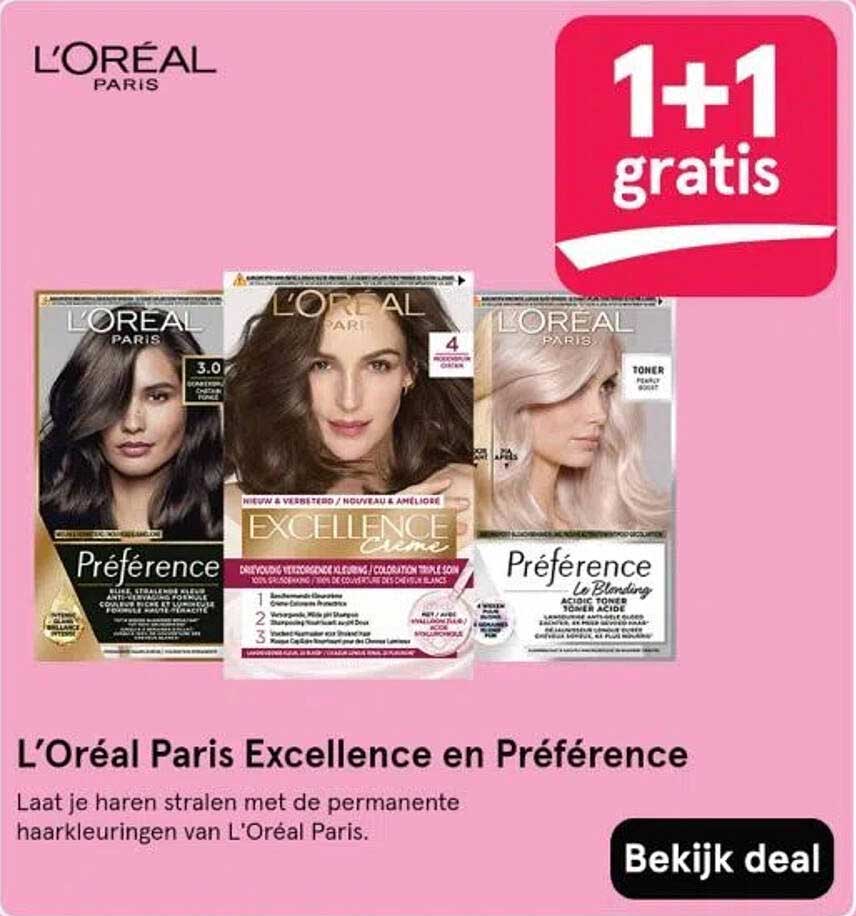 L'Oréal Paris Excellence en Pr référence