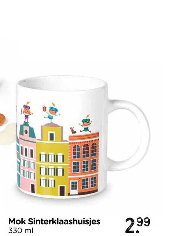 Mok Sinterklaashuisjes 330 ml