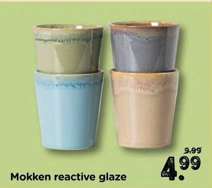 Mokken reactive glaze