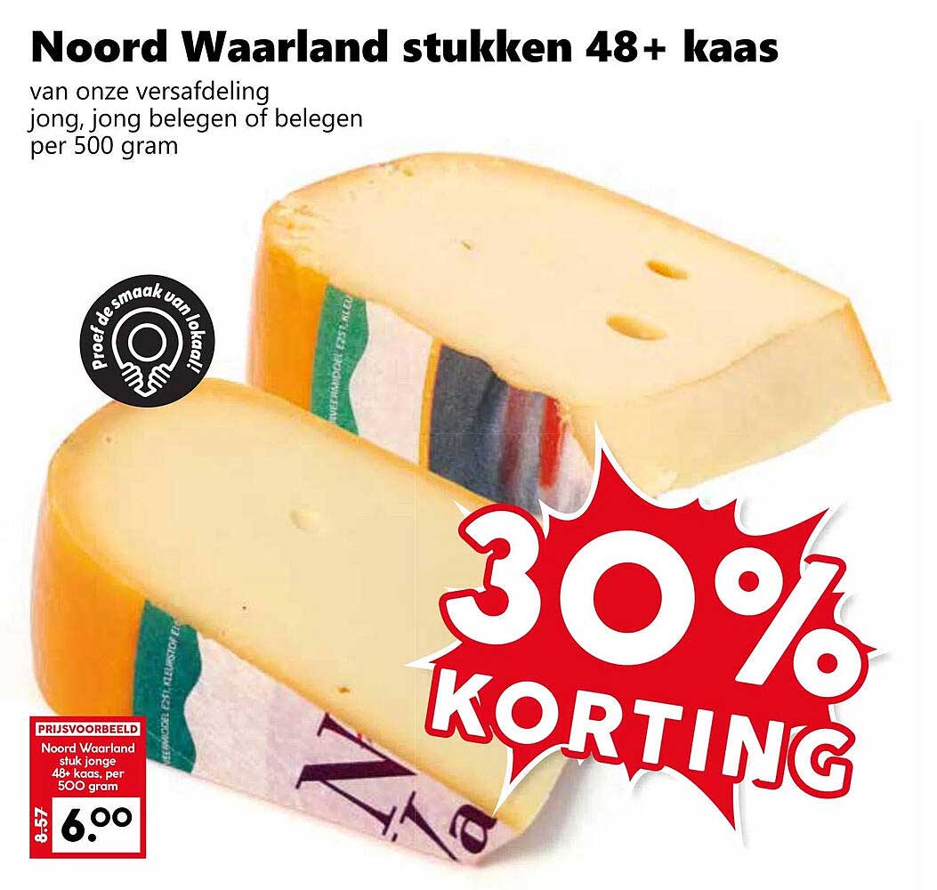 Noord Waardland stukken 48+ kaas