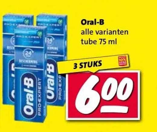 Oral-B alle varianten tube 75 ml