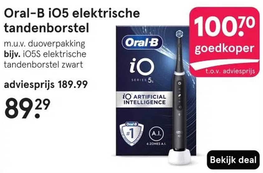 Oral-B iO5 elektrische tandenborstel