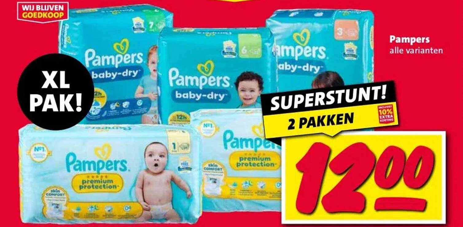 Pampers alle varianten