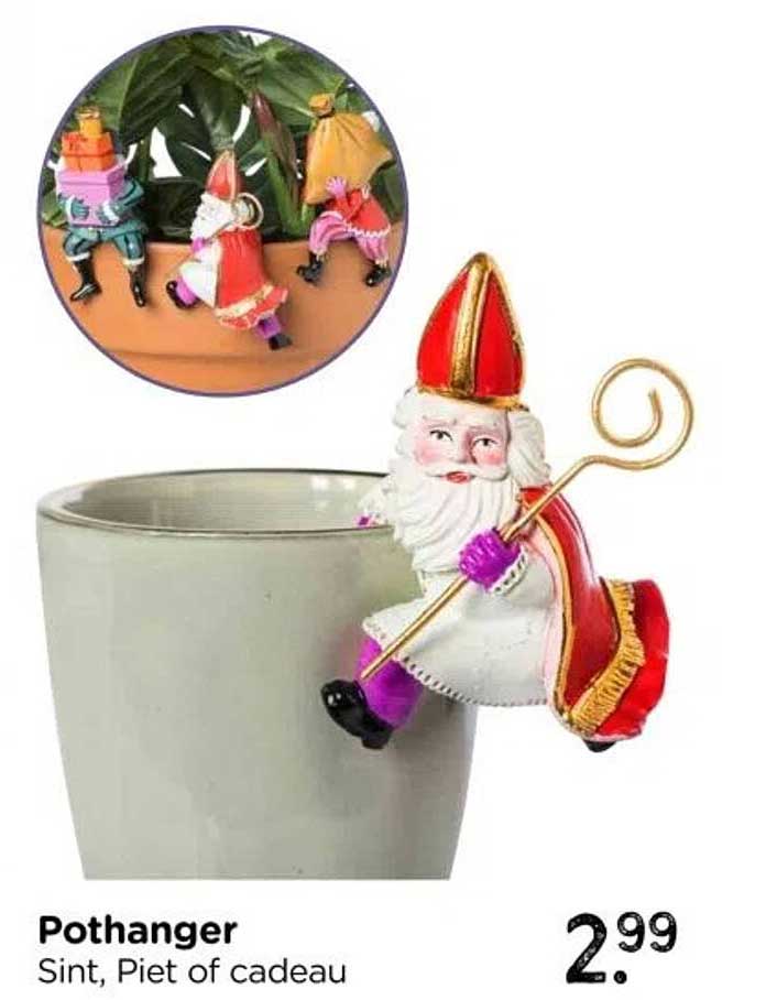 Pothanger Sint, Piet of cadeau