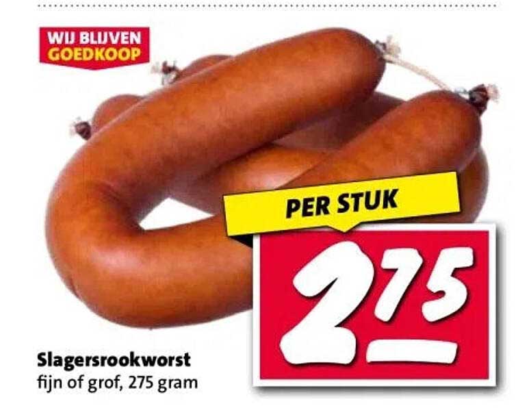 Slagersrookworst