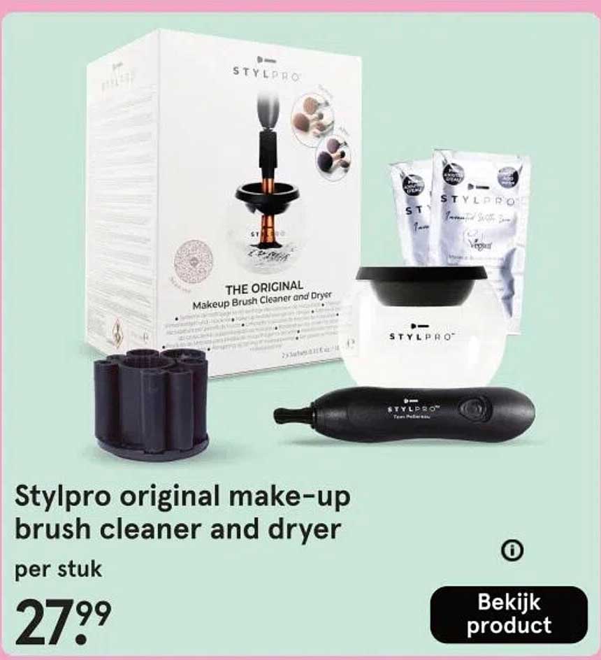 Stylpro original make-up brush cleaner and dryer