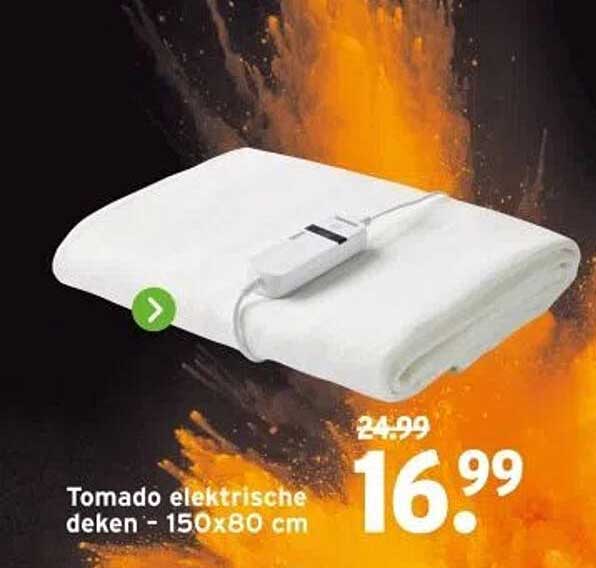 Tomado elektrische deken - 150x80 cm