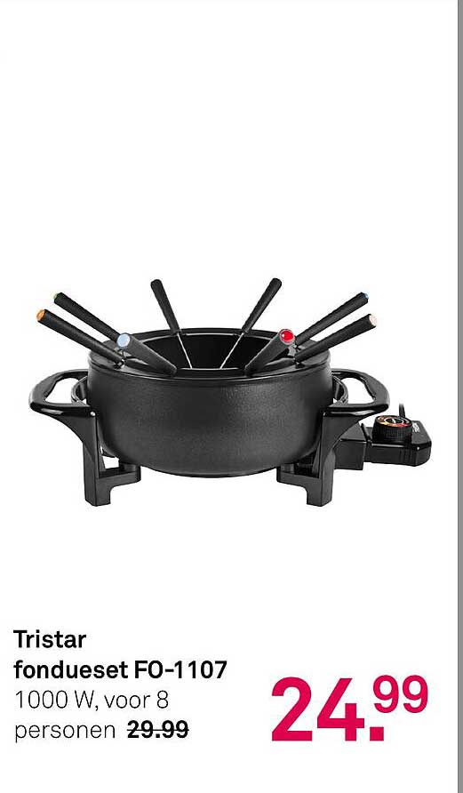 Tristar fondue-set FO-1107