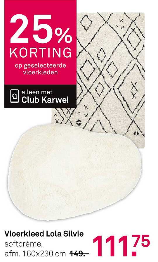 Vloerkleed Lola Silvie