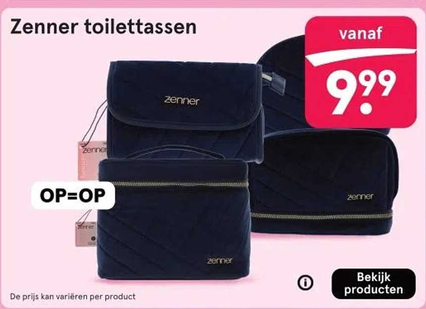 Zenner toilettassen