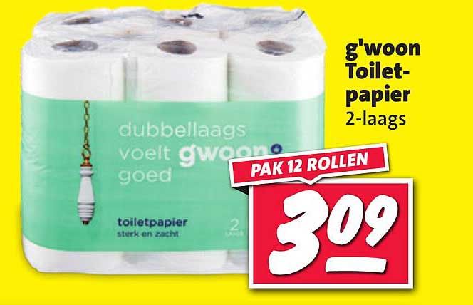 g'woon Toilet-papier