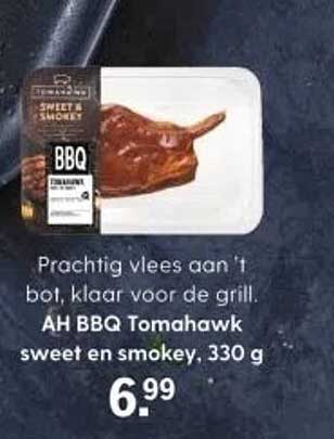 AH BBQ Tomahawk sweet en smokey, 330 g