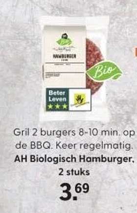 AH Biologisch Hamburger.